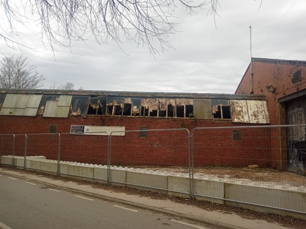 Derelict building in Wales